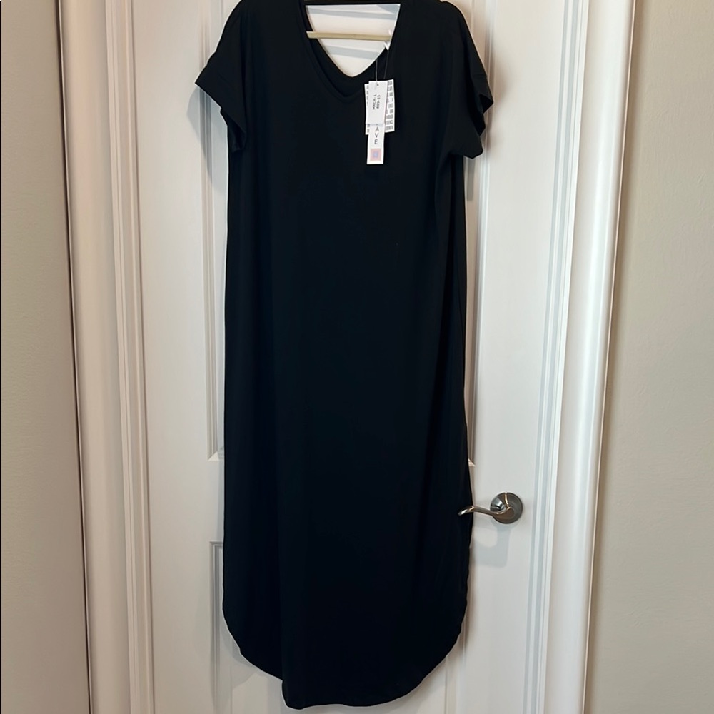 LuLaRoe Black Midi Dress